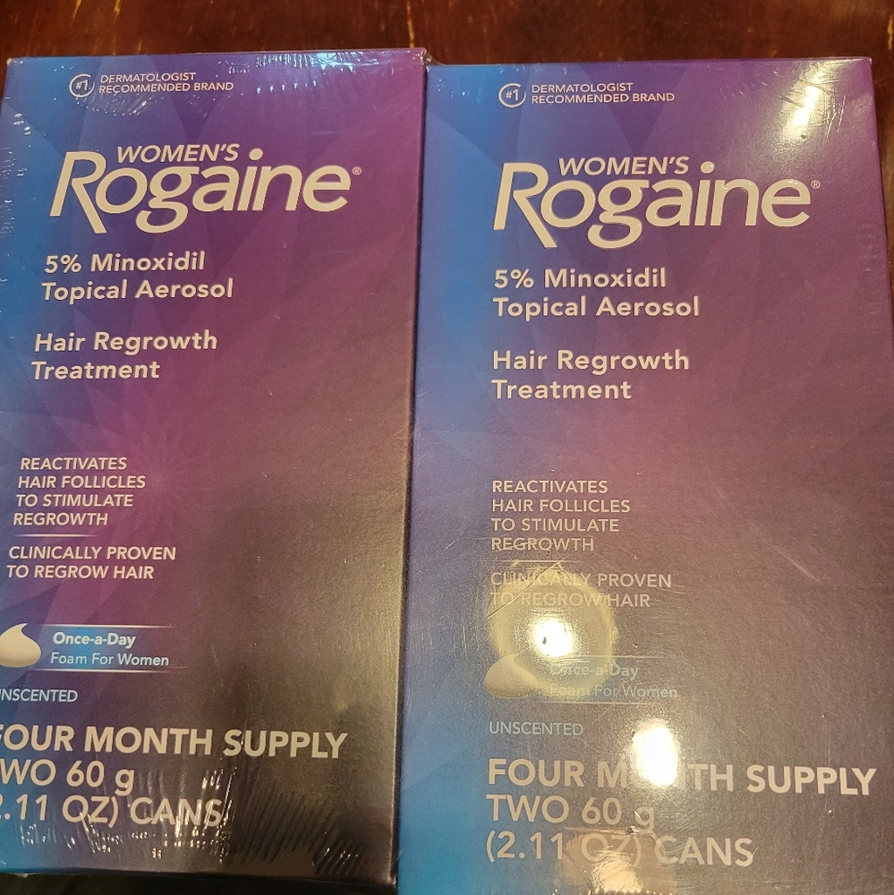 Women Rogaine hair grow